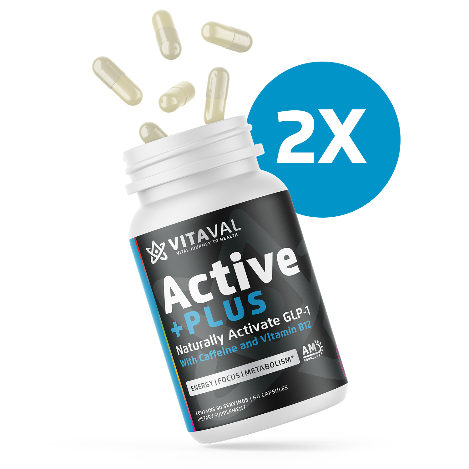Buy 2 Active +Plus with Free Shipping
