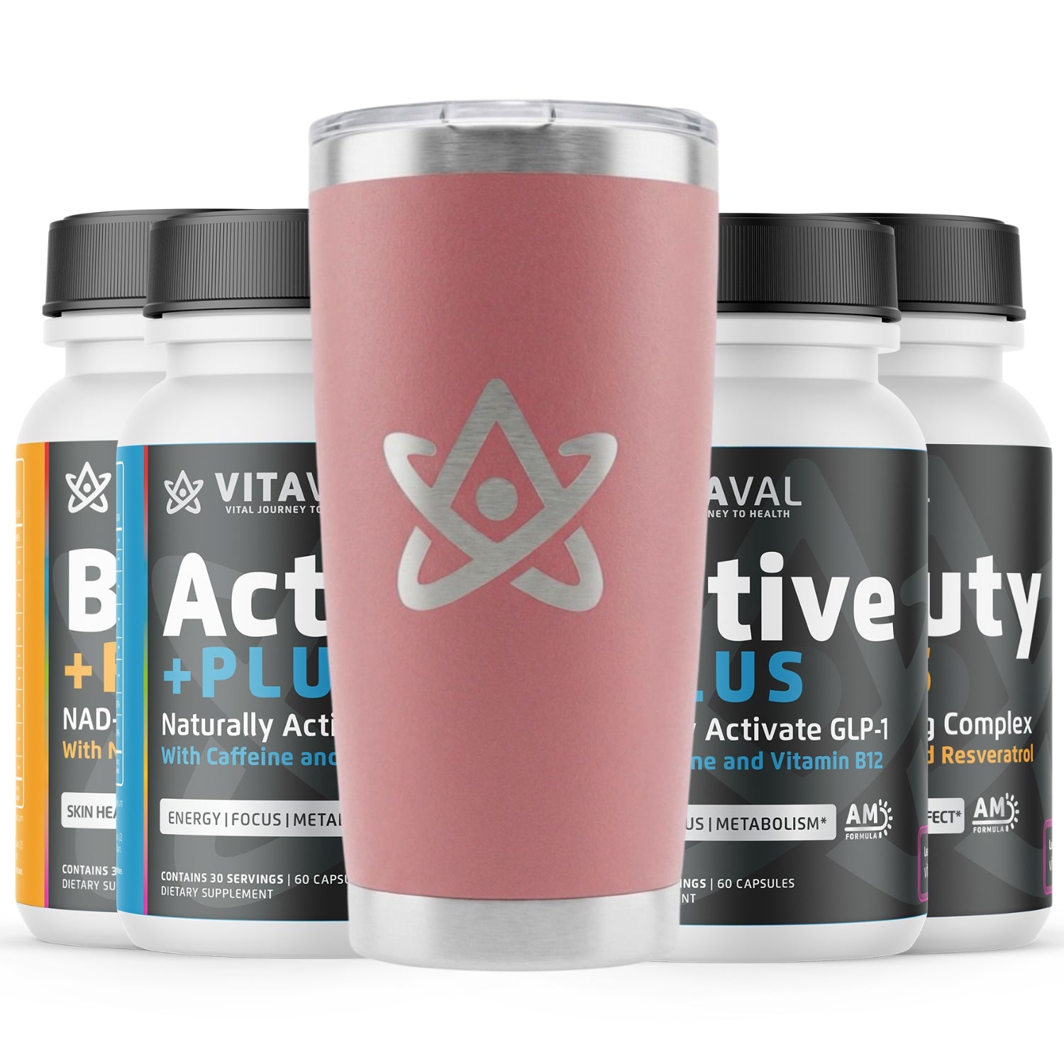 Kit 2 Beauty + 2 Active + Vaso